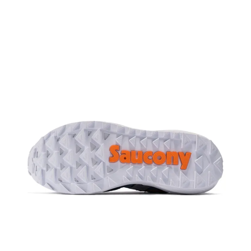 Saucony Jazz Low Top Running Shoes Men's Blue-4
