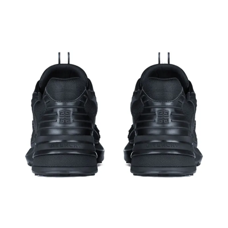 Givenchy Shock Absorbers With Slip Resistant And Abrasion Resistant Properties Low Top Sports Casual Shoes Men's Black-2