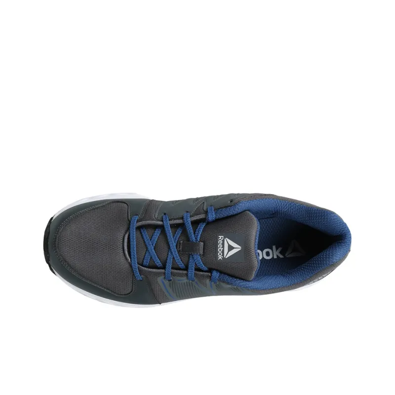 Reebok Cool Traction Xtreme Non-slip Wear-resistant Shock Absorption Low-Top Running Shoes Men's Black Blue-3