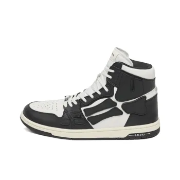 AMIRI Skel Top High 'White Black'