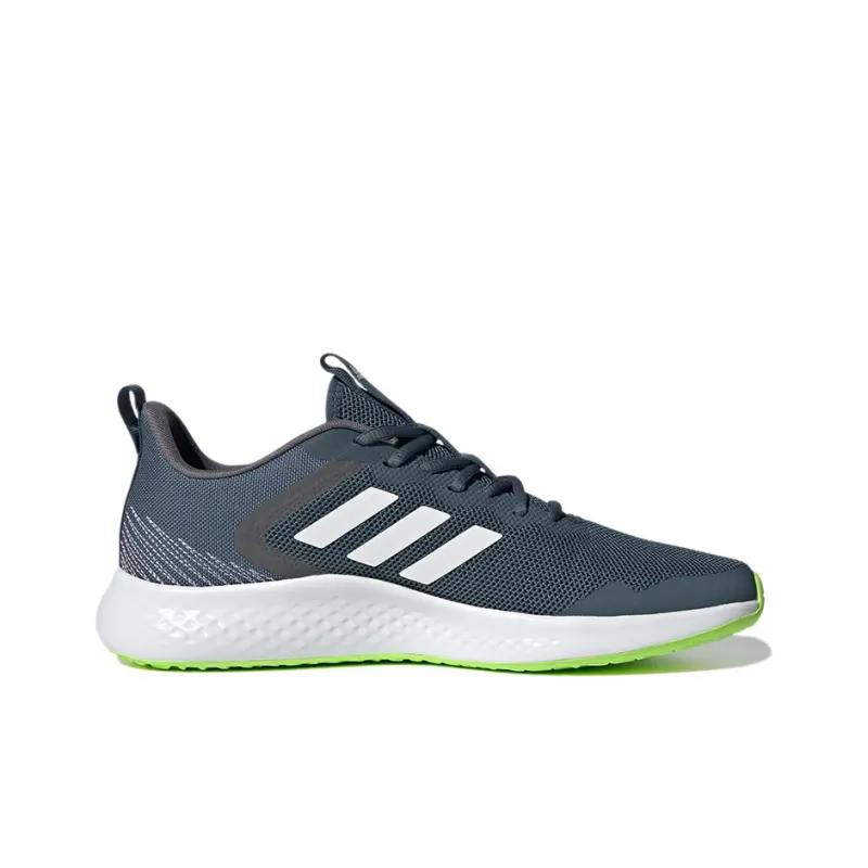 Adidas Fluidstreet Breathable Low-Top Running Shoes Men's Blue White-1