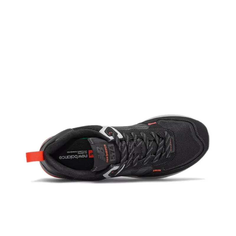 New Balance 574 Black Red Grey-3