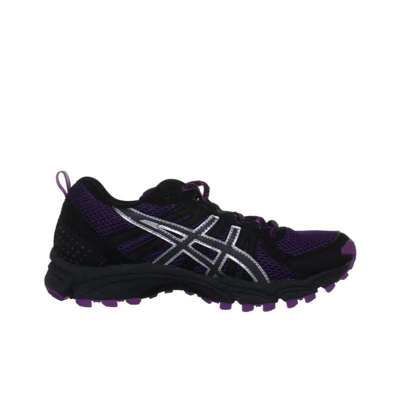 Asics GEL-TRAIL LAHAR 4 Running Shoes Women's Low-Top Black/Purple-1