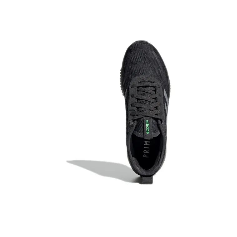 Adidas Neo Lite Racer Rebold Wear-Resistant Low-Top Running Shoes Men's Black Gray-4