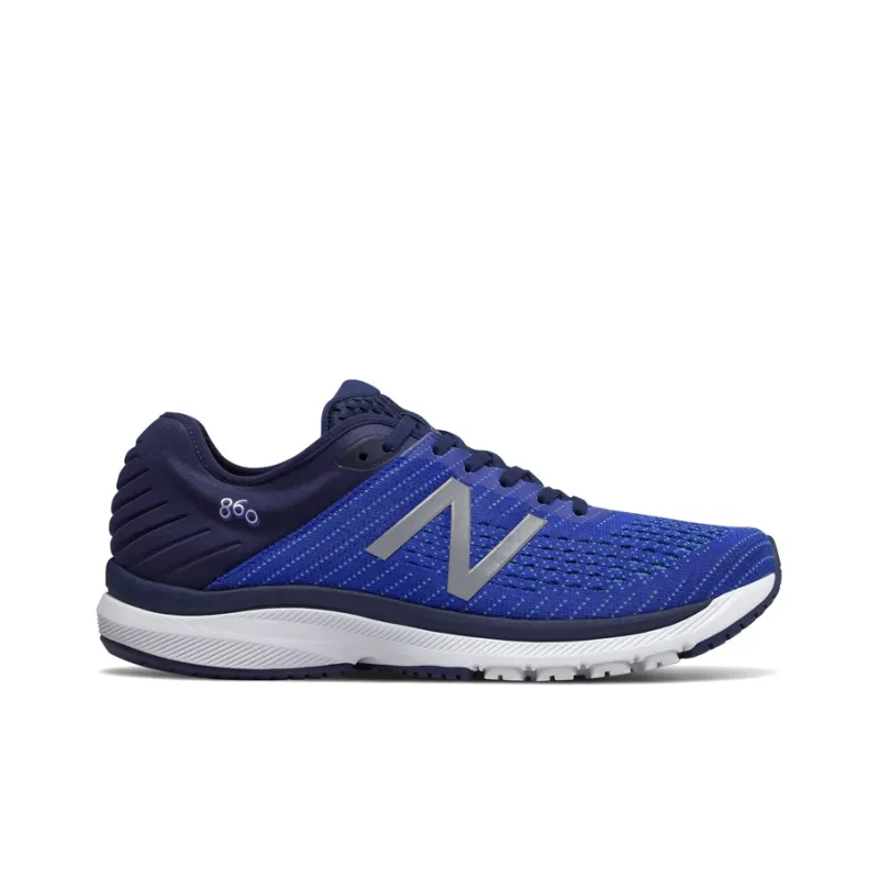 New Balance NB 860 Slip Resistant Low Top Casual Running Shoes Unisex Blue-1