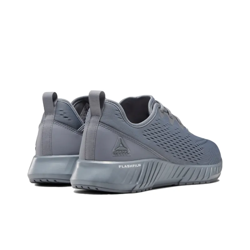 Reebok Flashfilm Running Shoes Men Low-Top Mist Gray-3