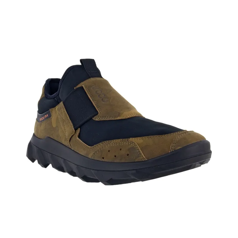 Ecco M Cushioning, Slip Resistant, Abrasion Resistant, Lightweight Low Top Sports Casual Shoes Men's Army Green-2