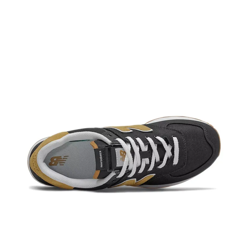 New Balance 574 Black Workwear Canvas-3