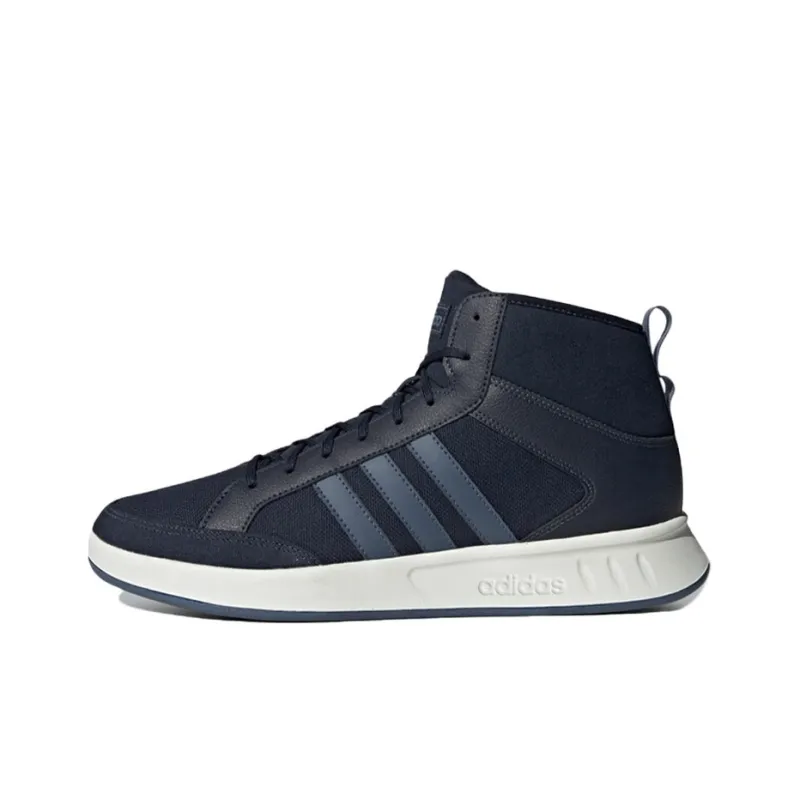 Adidas Neo Court80s Mid Blue/White-0