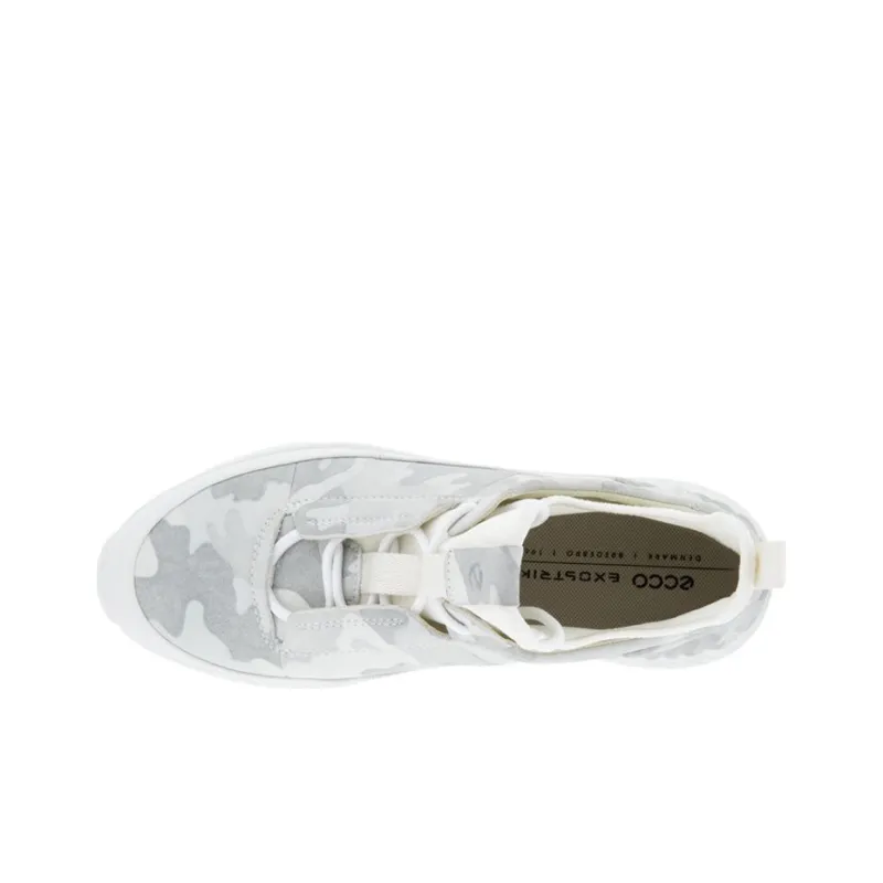 Ecco Exostrike W Wear-Resistant Slip-Resistant Mid-Top Running Shoes Women's White-3