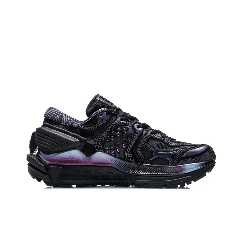 LiNing Kuafu Casual Shoes Men Low Top Black-1