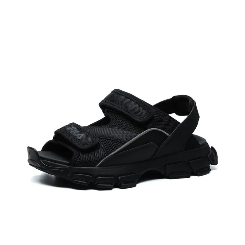 FILA FUSION Two Stripes Sandals 'Black' Women's-1