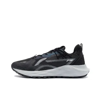 LiNing Cloud Shield PLUS Durable Breathable Low Top Running Shoes Black