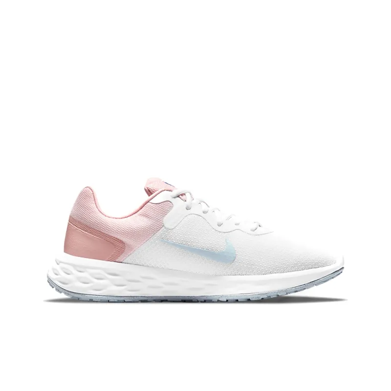 Nike Revolution 6 Nn Low Top Pink/White Women's-1