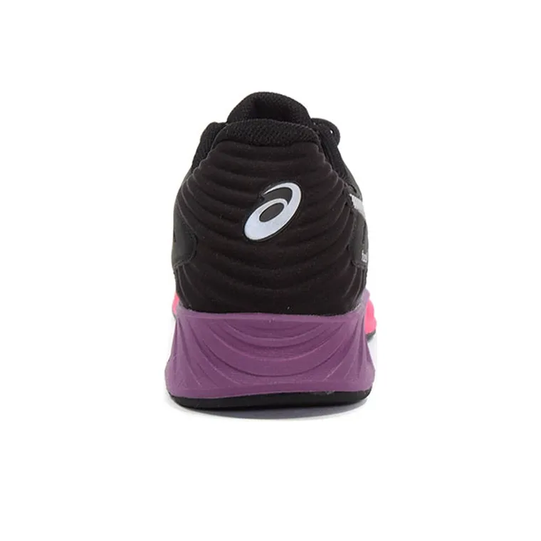 Asics Fuze Anti-Slip Wear-Resistant Low-Top Running Shoes Women's Black Purple Pink-3