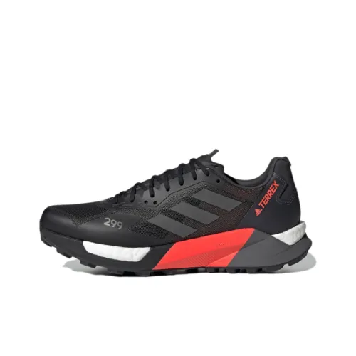 Adidas Terrex Agravic Ultra Trail 'White Solar Yellow'
