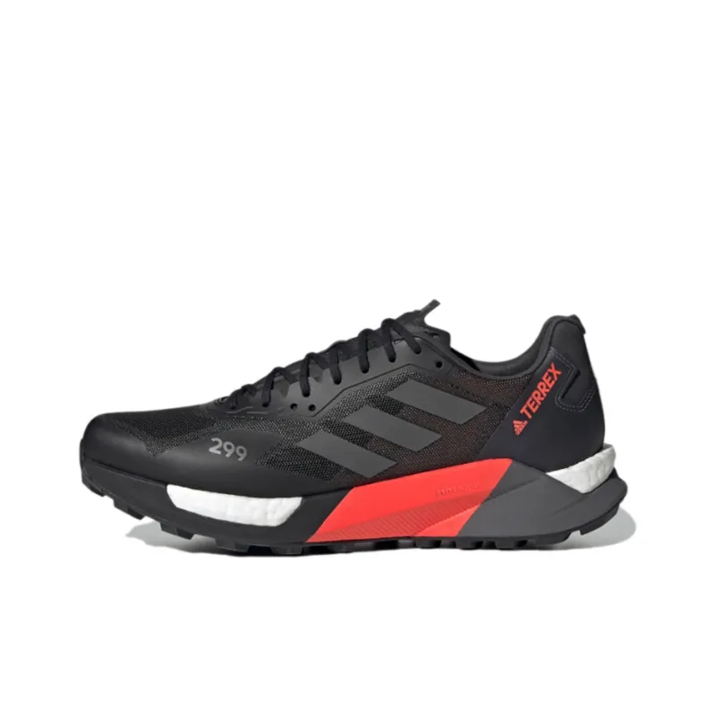 Adidas Terrex Agravic Ultra Trail 'White Solar Yellow'-0