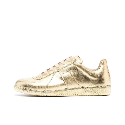 Maison Margiela Replica 'Gold Plated' Low-top Sneakers