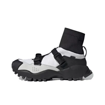 HYKE Adidas Originals Seeulater Gtx Hi Anti Slip Wear Resistant High Top Outdoor Shoes Unisex Black White