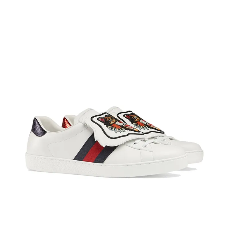 GUCCI Ace Low 'Tiger Patch'-1