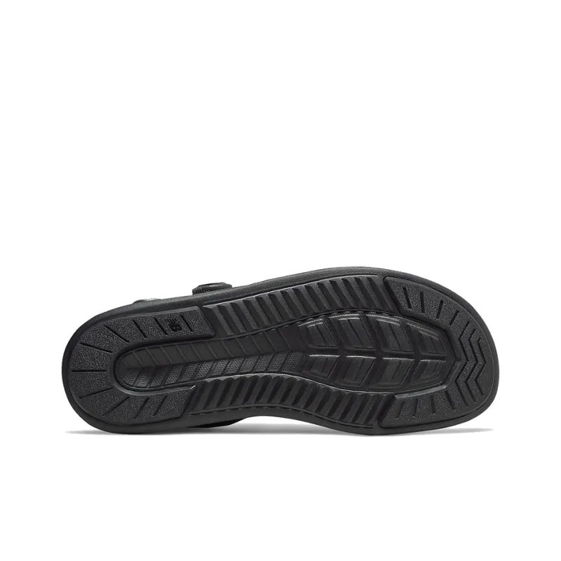 New Balance Soft Cushioning Minimalistic Black Sandals-3