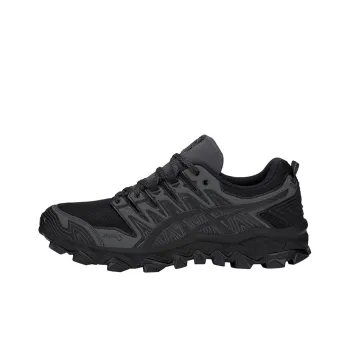 Asics GEL-FujiTrabuco 7 G-TX Wear-Resistant Low-Top Running Shoes Men's Black
