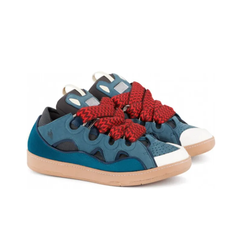 Lanvin Curb Sneakers 'Ink Blue'-3