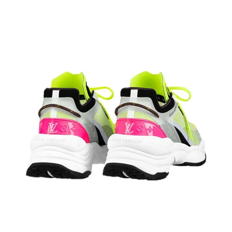 LOUIS VUITTON Run 55 Sneakers 'Green' Women's-4
