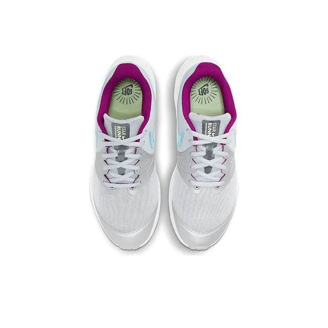 Nike Star Runner 2 'Grey Purple Laser' Gs-3