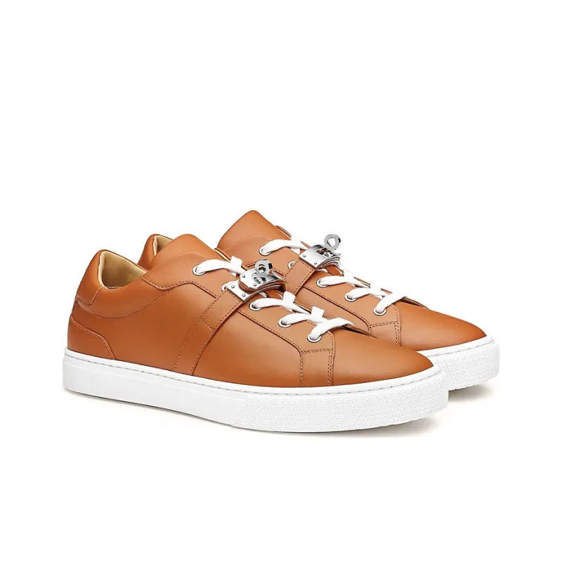 HERMES Day Stylish Skateboarding Shoes Men's Natural-3