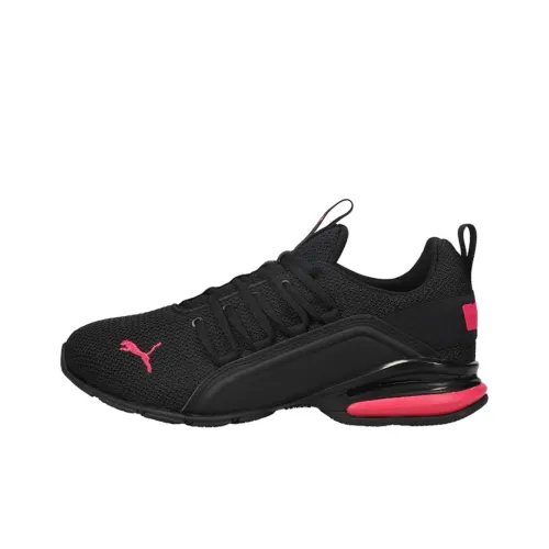 PUMA Axelion Running Shoes Women's Mid-Top Black/Pink