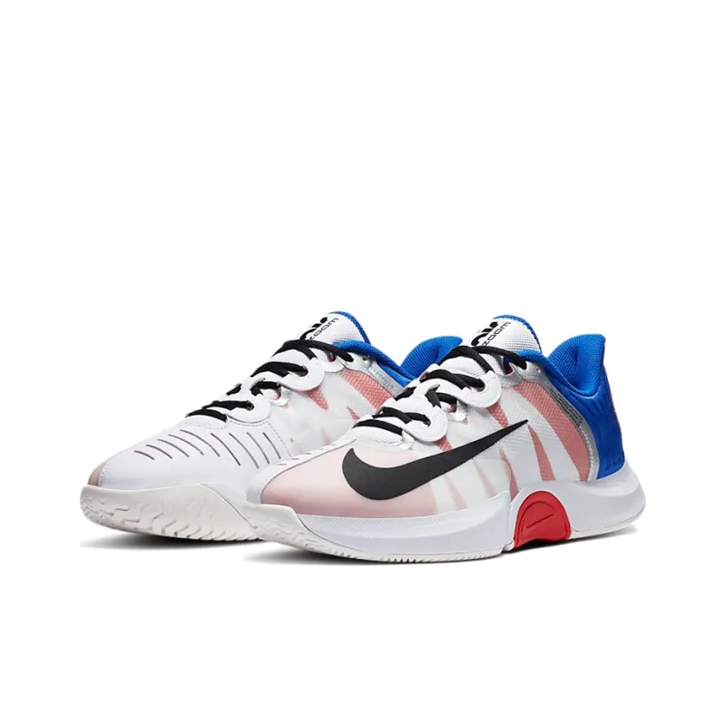 Nike Court Air Zoom Gp Turbo White Racer Blue Light Crimson-2