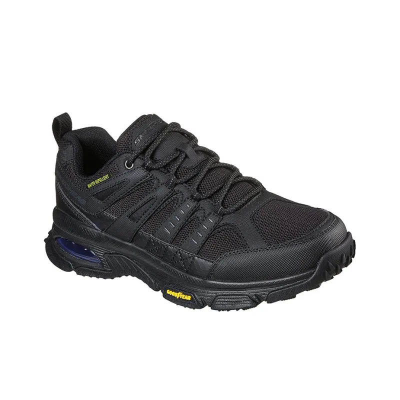 Skechers Skech air Envoy Cushioning, Slip Resistant, And Abrasion Resistant Low Top Casual Shoes Men's All Black-2