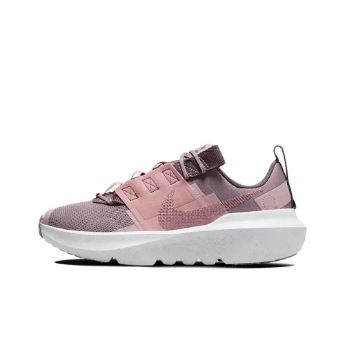 Nike Crater Cushioned Anti-Slip And Wear-Resistant Lightweight Low-Top Running Shoes GS Pink