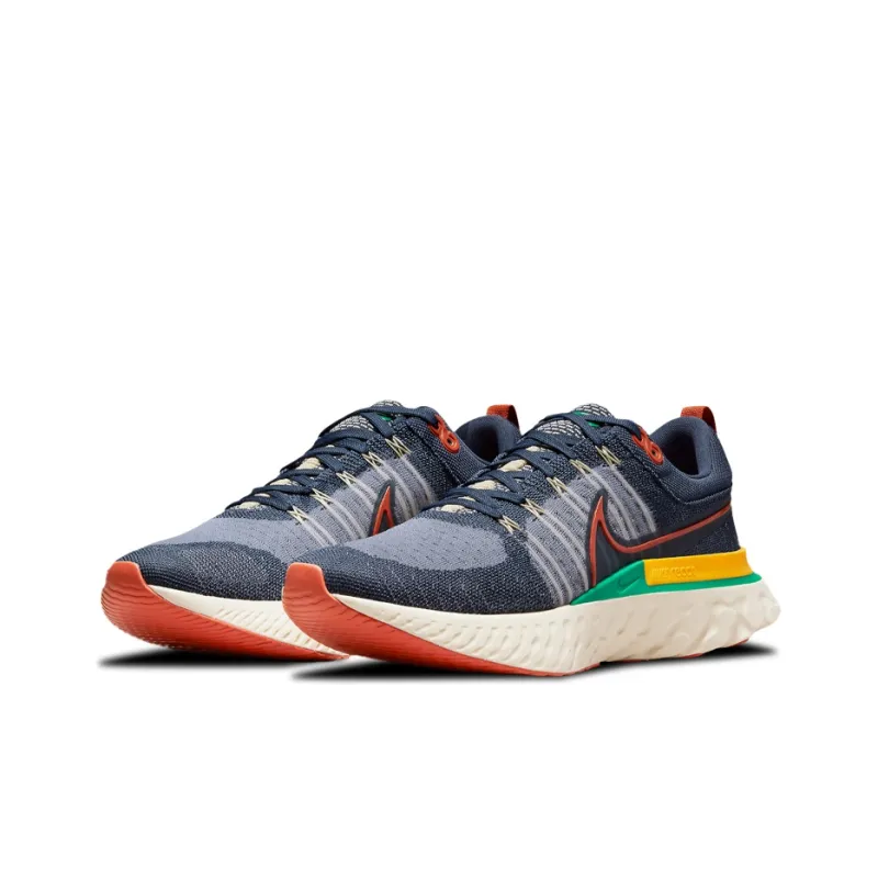 Nike React Infinity Run Flyknit 2 Thunder Blue-2