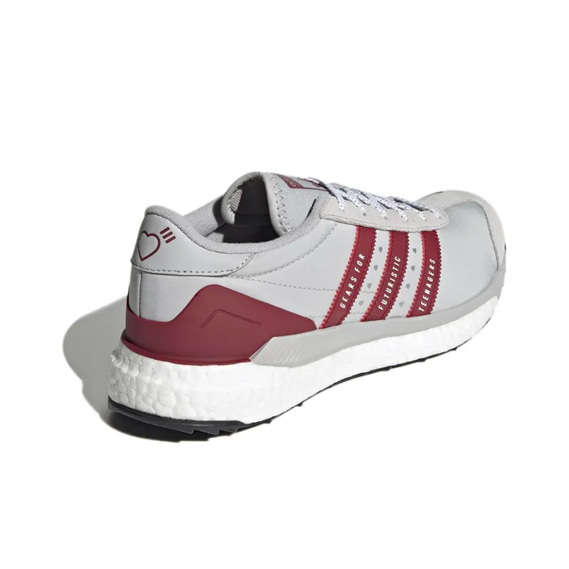 Country Human Made X Adidas Originals Free Hiker 'Grey Burgundy'-3