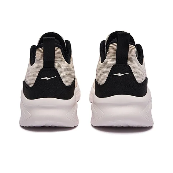 Erke Wind China Fortune Low Top Casual Shoes Men's Beige Black-2