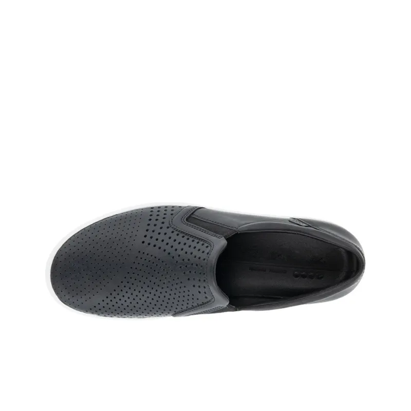 Ecco Skateboard Shoes Women's Low-Top Black-2