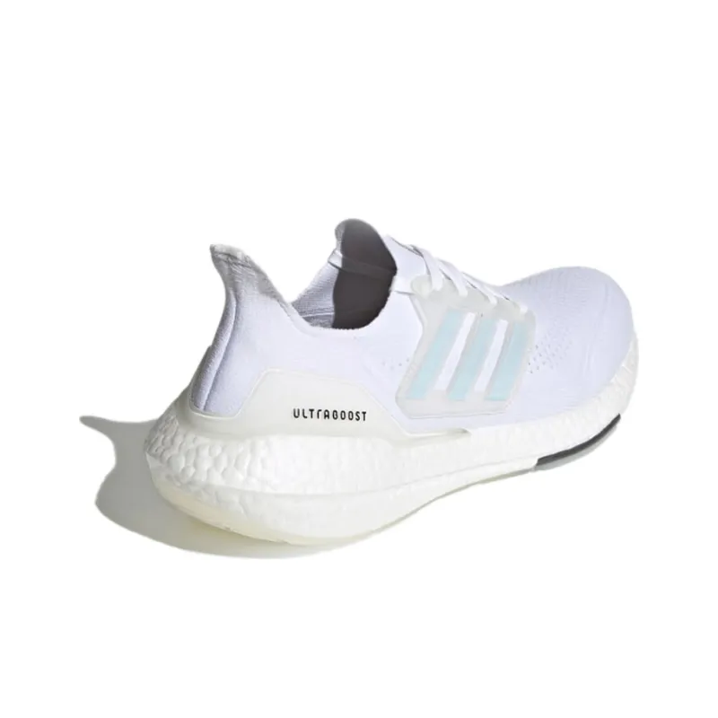 Adidas Ultra Boost 21 White Iridescent Cage-3