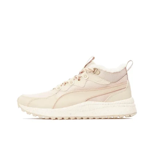 PUMA Pacer Next Casual Shoes Unisex Mid-Top Ecru