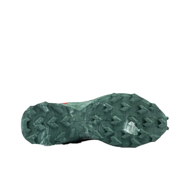 SALOMON ALPHACROSS Anti-Slip And Wear-Resistant Breathable Low-Top Casual Shoes Men's Gray Green-4