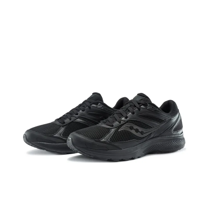 saucony Cohesion 14 Lace Big Kid 'Triple Black'-2