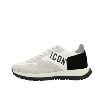 DSQUARED 2 Icon Running Low Top Casual Shoes Men's White
