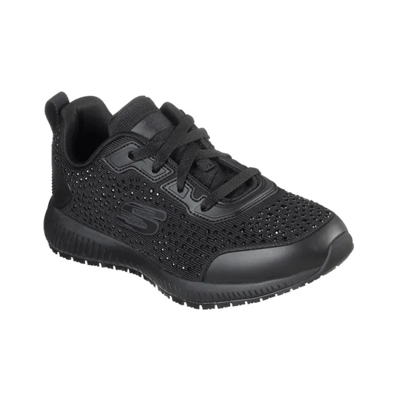 Skechers Work Casual Shoes Women's Low-Top Black-2