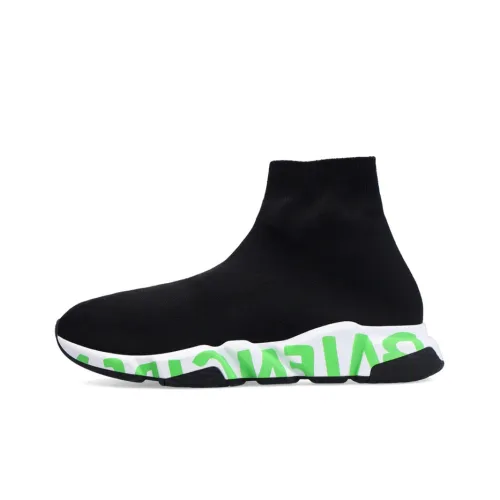 Balenciaga Speed Graffiti Black Green