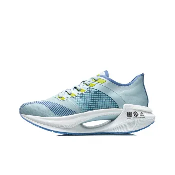 LINING Jueying Essential Running Shoes Men Low Top Light Blue Purple