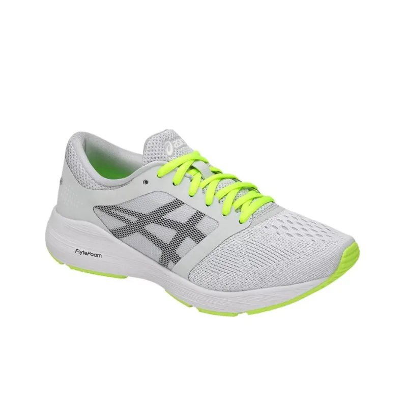 Asics Roadhawk Ff Durable Breathable Low-Top Running Shoes Women's Gray-2
