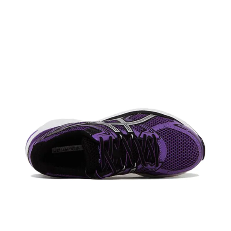 Asics Gel-Equation Anti-Slip And Wear-Resistant Lightweight Low-Top Running Shoes Women's Purple Black Silver-2