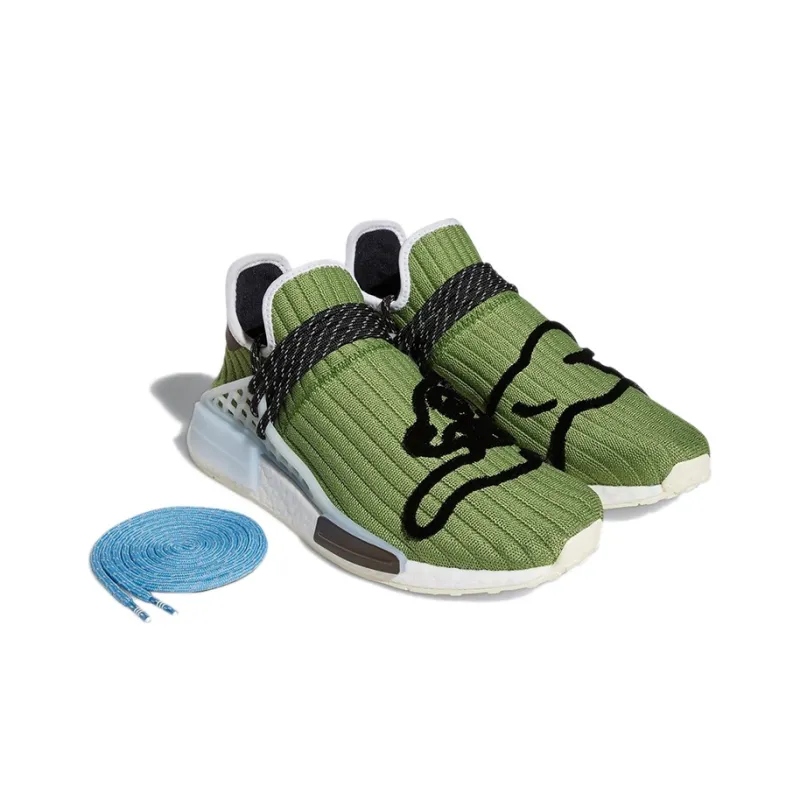 Adidas Nmd Hu Pharrell X Billionaire Boys Club Running Dog Green-3