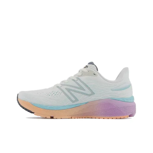 New Balance NB 860 Series Running Shoes Women's Low-Top White/Orange/Blue/Pink